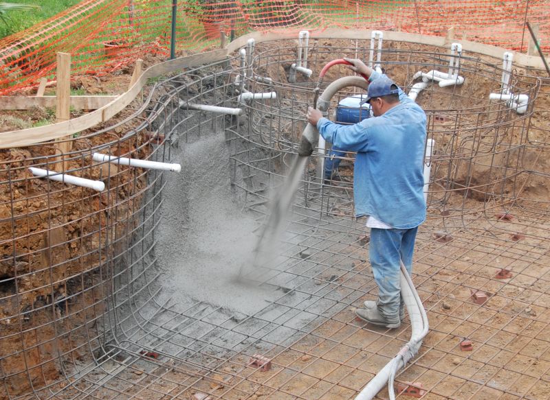 Gunite Pool Construction