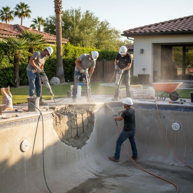 Contact About Gunite Pool Installation